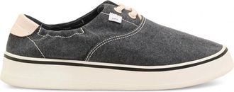Ami WASHED CANVAS TENNIS SNEAKERS Size: 45, colour: NAVY