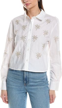 NVLT Nvlt Poplin Beaded Shirt