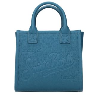 MC2 Saint Barth Mc2 Saint Barth Handtaschen Vanity Lady Blau/Ottanio Leder