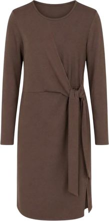 2-Biz Jurken - Dames - Jurken - Bruin - Maat: XL