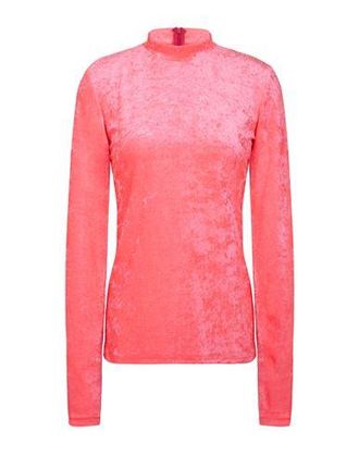 8 by YOOX CHENILLE MOCK-NECK TOP
