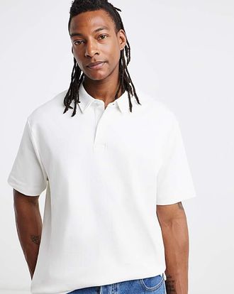 Jacamo Interlock Polo Reg- White