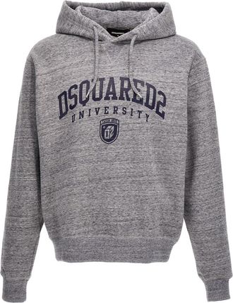 Dsquared2 Grey Cool Fit Hoodie
