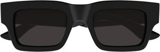 Alexander McQueen Grey Square Mens Sunglasses AM0508S 001 50