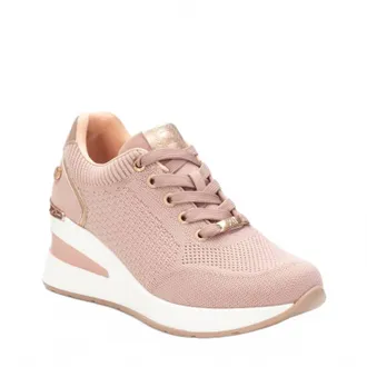 Xti Womens Wedge Sneakers In Nude