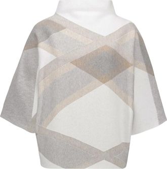 Joseph Ribkoff TOP 263947 - Dames - Coltruien - Veelkleurig - S - Truien & Vesten