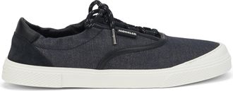 Moncler Womens Sneakers Vera Leisure Denim Black Cotton Trainers