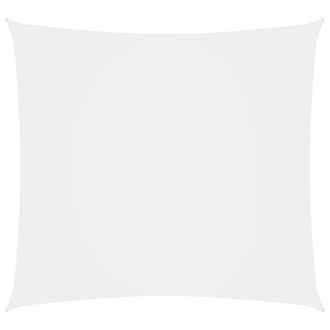 Berkfield Home Sunshade Sail Oxford Fabric Square 7x7 m White