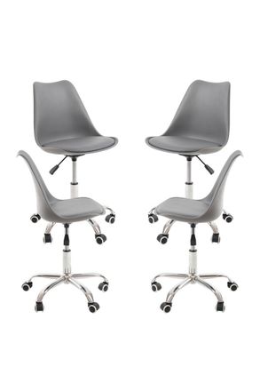 Regalos Miguel Regalos Miguel - Packs Sillas - Pack 4 Sillas Neo - Gris
