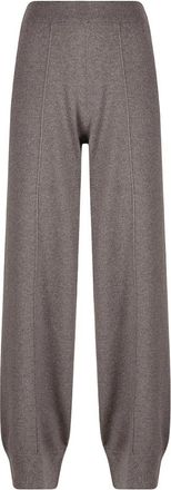 Fabiana Filippi Rechte broek - Dames - Straight fit broeken - Bruin - XS - Broeken
