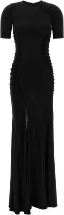 Victoria Beckham Jurken - Dames - Maxi kleedjes - Zwart - S - Kleedjes