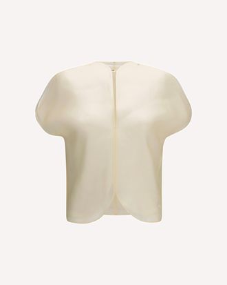 Khaite Briar silk organza Top Female 4