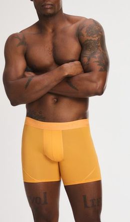 Savage x Fenty Flex Performance Boxer Briefs in Orange Fetish at Nordstrom, Size Xxx-Large