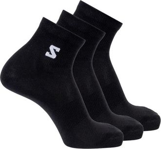 Salomon Everyday Lite Quarter 3-Pack Multifunktionssocken - Unisex | schwarz