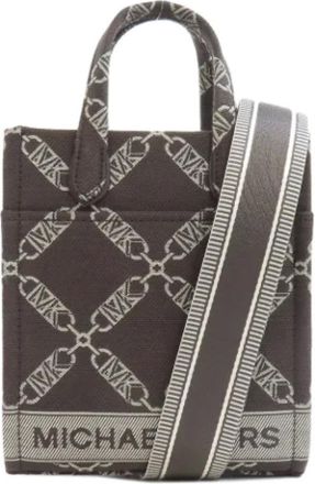 Michael Kors Pre-owned Handbags, female, Brown, Size: ONE SIZE Pre-owned Canvas handbags