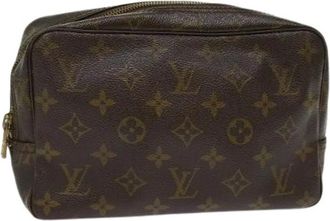 Louis Vuitton Pre-owned Clutches, female, Brown, Size: ONE SIZE Pre-owned Vintage Canvas Clutch