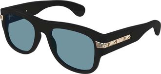 Gucci GG1517S 002 Mens Sunglasses Black Size 54 - Free RX Lenses - Free RX Lenses