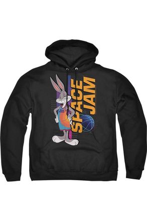 Gildan Space Jam 2 Bugs Standing Adult Pull Over Hoodie / Hooded Sweatshirt