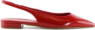 Notabene Ballerine Gilda con cinturino posteriore - Rosso