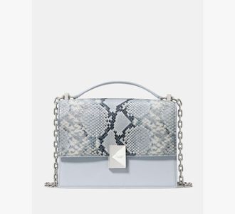Kate Spade New York Deco Snake Embossed Chain Shoulder Bag