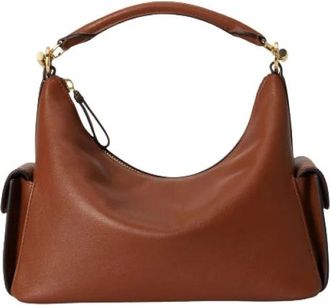 Ralph Lauren Blaike kleine schoudertas - Dames - Tassen - Bruin - Maat: ONE Size Zijde