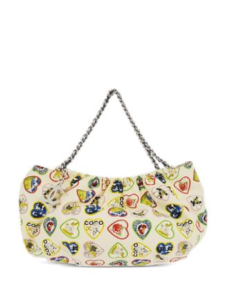 Chanel Borsa tote Valentine H2006eart - Bianco