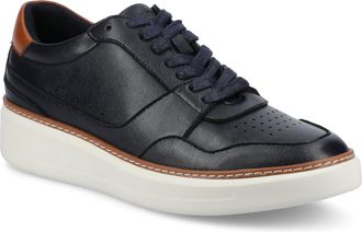 Vance Co. Vance Mens Hustle Perforated Low Top Court Sneaker
