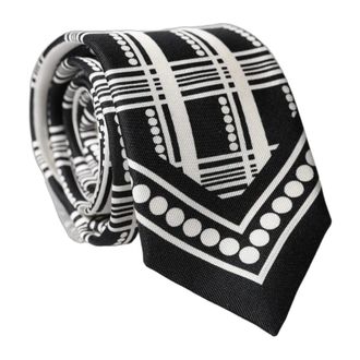 Dolce & Gabbana Ties, male, Black, Size: ONE SIZE Necktie