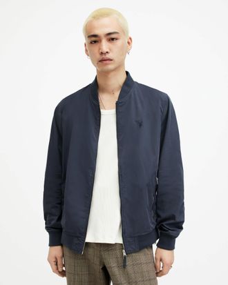 AllSaints Bassett Ramskull Bomber Jacket