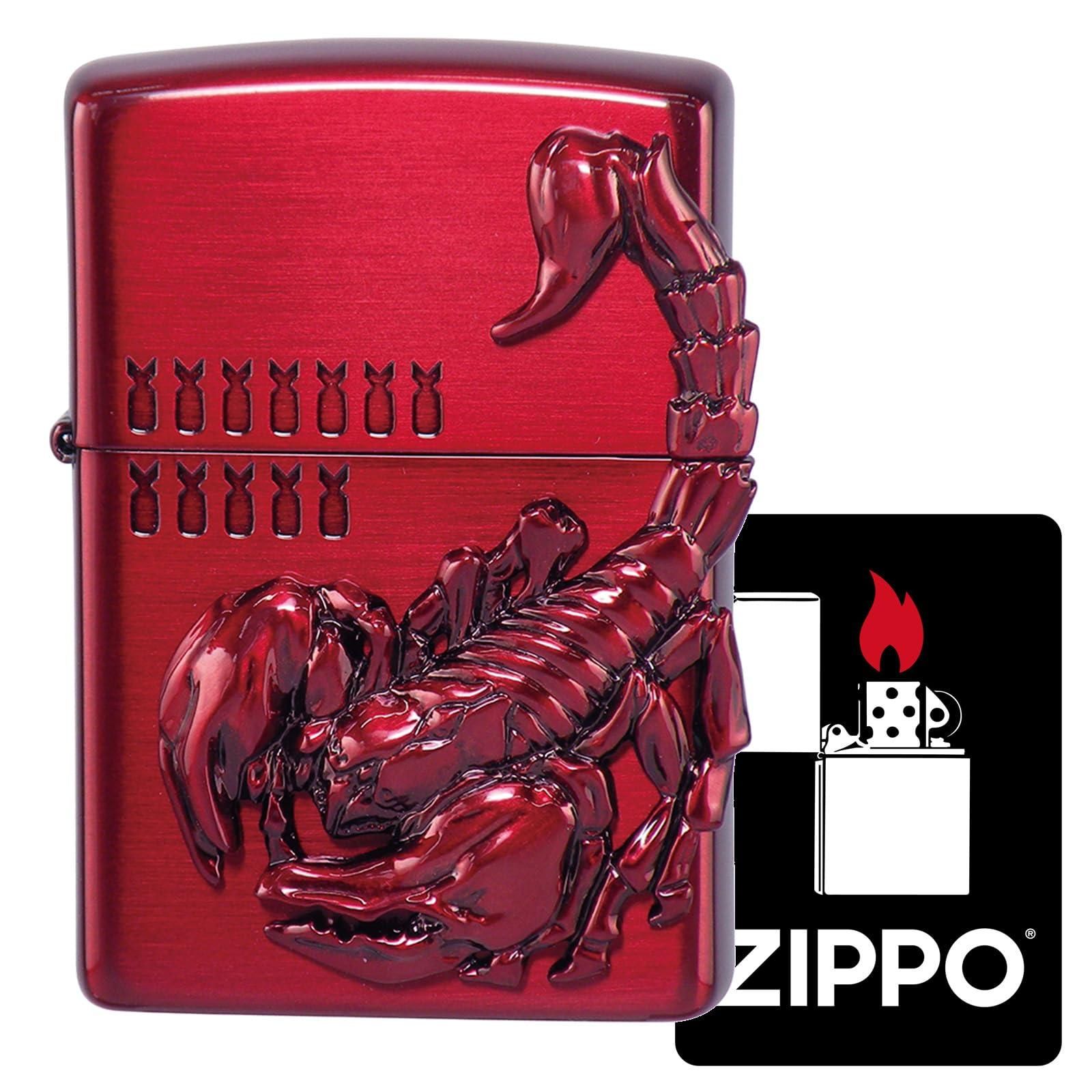 Zippo 1027009 Feuerzeug – Chrome Brushed Slim, Klassisches Benzinfeuerzeug Mit Garantie
