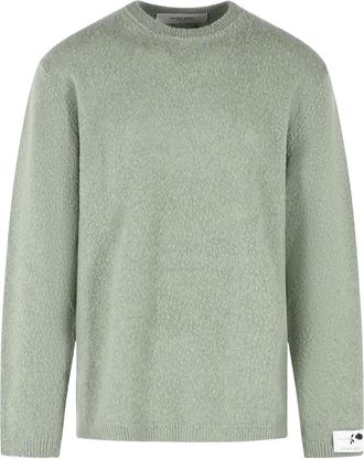 Golden Goose Green Crew Neck Sweater