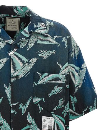 Miharayasuhiro Rayon Mens Blouse