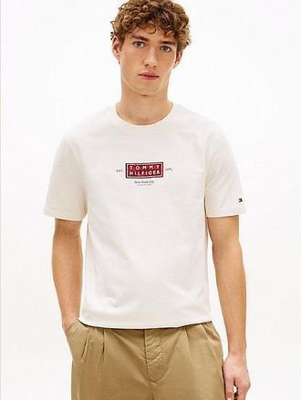 Tommy Hilfiger Heritage Logo Jersey Crew Neck T-Shirt