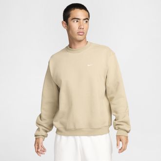 Nike Mens Made In the USA Crew Sweatshirt in Brown | CQ4004-247