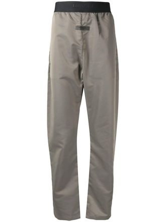 Fear of God relaxed tecnical track pants - men - Nylon - S - Grey