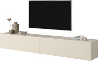 Selsey Selsey - Bisira - Mobile Tv - 200 Cm - Taupe (grigio-beige)