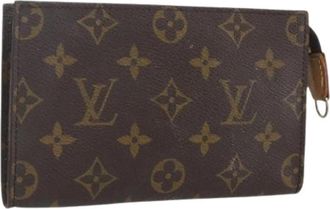 Louis Vuitton Pre-owned Canvas Clutch - Dames - Vintage Clutch - Bruin - ONE Size - Vintage