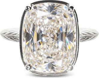 Sterling Forever Sterling Silver Elongated Cushion Cocktail Ring