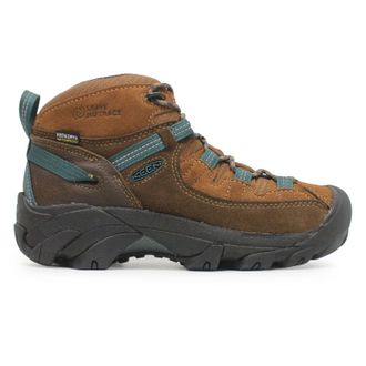 Keen Targhee II Mid WP Leather Textile Womens Ankle Boots - Leave No Trace - Size:UK 6