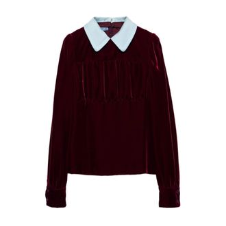 Prada Top - Blouses & Shirts - Mujer - Rojo - M