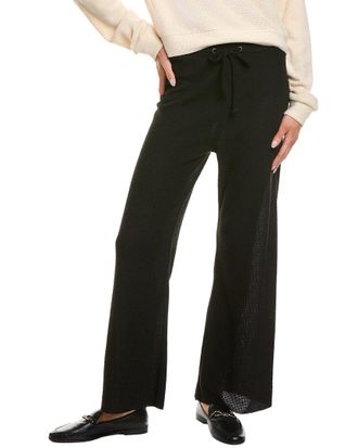 Theo & Spence Waffle Yummy Wide Leg Pant