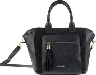 Pierre Cardin Bolso de mano de cuero - Bags - Mujer - Negro - ONE SIZE