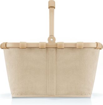 Reisenthel Einkaufskorb REISENTHEL Carrybag, Damen, beige (creme), Polyester, Einkaufsk&ouml;rbe Einkaufskorb, Aus recyceltem Material