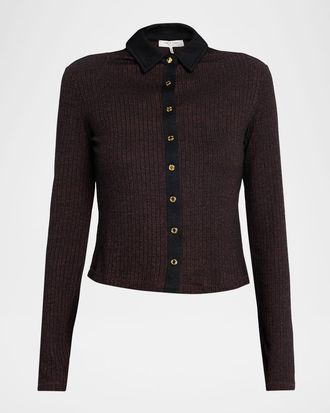 Rag & Bone The Knit Contrast Top