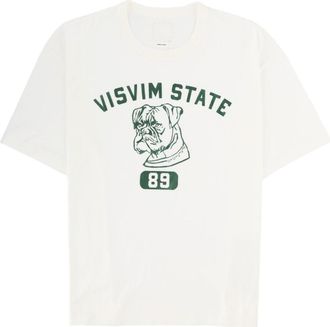 Visvim Jumbo Bulldog Cotton Graphic T-Shirt