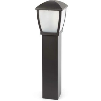 Faro Barcelona Faro Wilma - 1 Light Outdoor Bollard Light Dark Grey IP44, E27