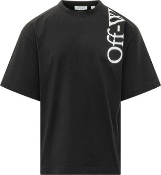 Off-white Black Crew Neck T-Shirt