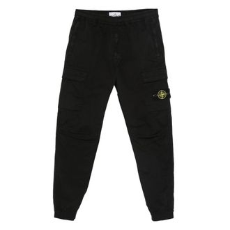 Stone Island Logo-patch Cargo Pants