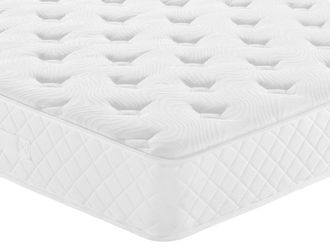 Arthur Sleep Everyday Arthur 1000 Pocket Spring Memory Foam Mattress in White | Size: Double