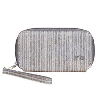 Haiku Intrepid RFID Blocking Wristlet in Gray Poplar at Nordstrom